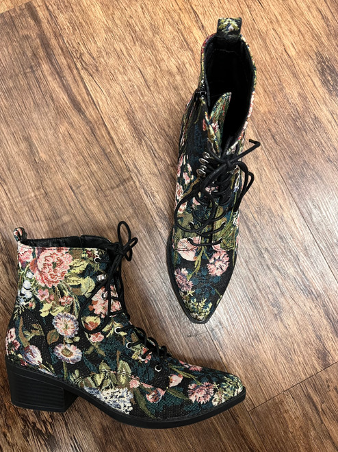 Vist Large View of Product Image Which is Used Indigo rd Ankle Boots 8