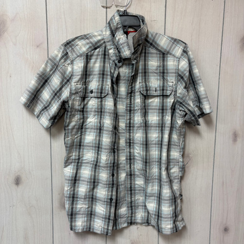 Vist Large View of Product Image Which is Used The North Face Mens Short Sleeve Top S/14-14.5