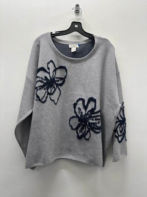 Vist Large View of Product Image Which is Used blue Rachel Zoe Heavyweight Sweater 2X-20