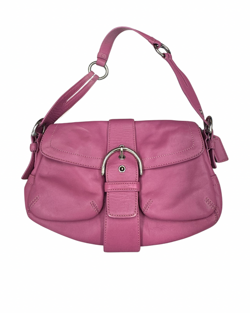 Vist Large View of Product Image Which is Used Coach Large Leather Handbag