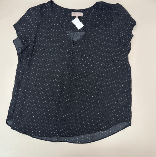 Vist Large View of Product Image Which is Used Philosophy Apparel Short Sleeve Top 1X-18