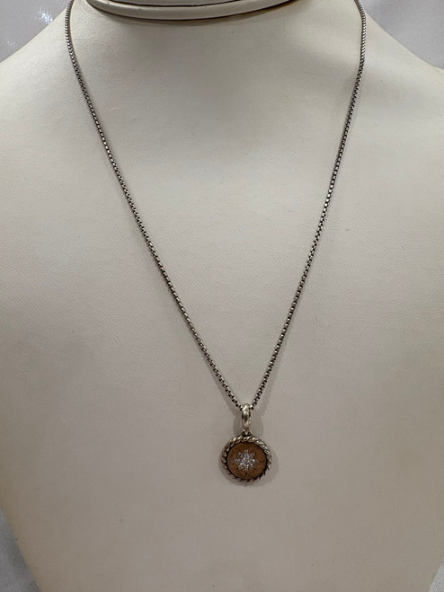 Vist Large View of Product Image Which is Used David Yurman North Star Diamond Necklace
