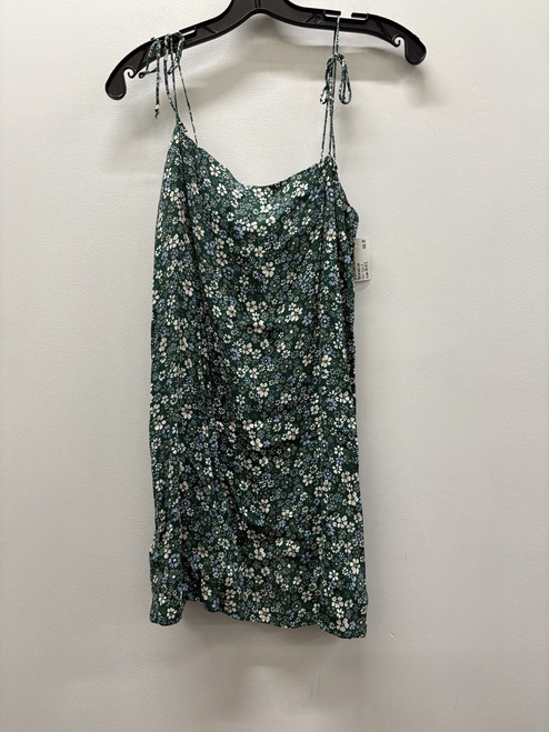 Vist Large View of Product Image Which is Used green Reformation Short Dress B XS-0/2