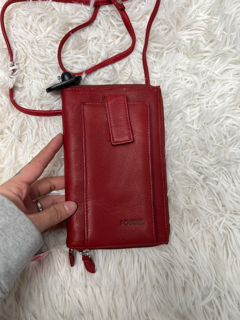 Vist Large View of Product Image Which is Used Fossil Leather Wallet