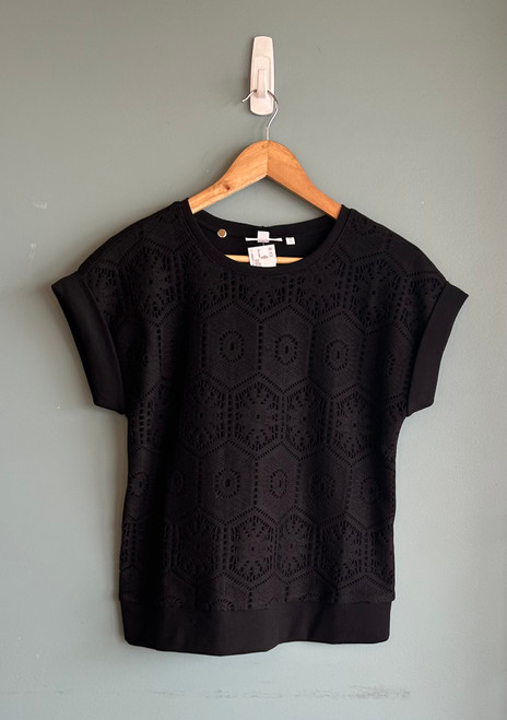 Vist Large View of Product Image Which is Used Chico's Short Sleeve Top XS-0/2