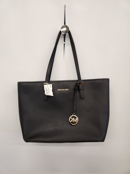 Vist Large View of Product Image Which is Used Michael Michael Kors Large Leather Handbag