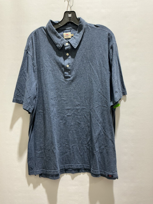 Vist Large View of Product Image Which is Used Faherty Mens Short Sleeve Top 2X/18-18.5