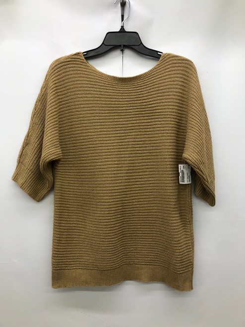 Vist Large View of Product Image Which is Used Brown Short Sleeve Sweater S-4/6