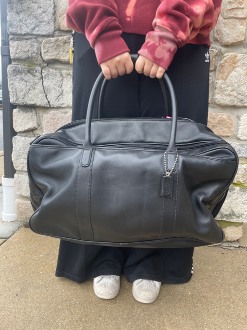 Vist Large View of Product Image Which is Used Coach Xlarge Leather Handbag