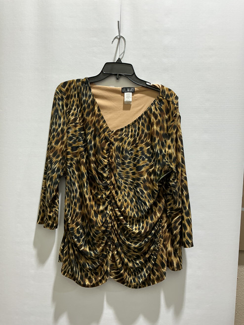 Vist Large View of Product Image Which is Used Unbranded Short Sleeve Top 2X-20