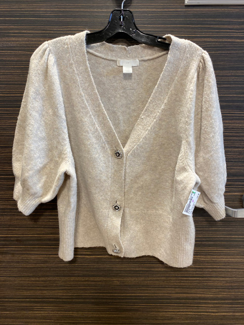 Vist Large View of Product Image Which is Used H & M Short Sleeve Sweater L-12/14