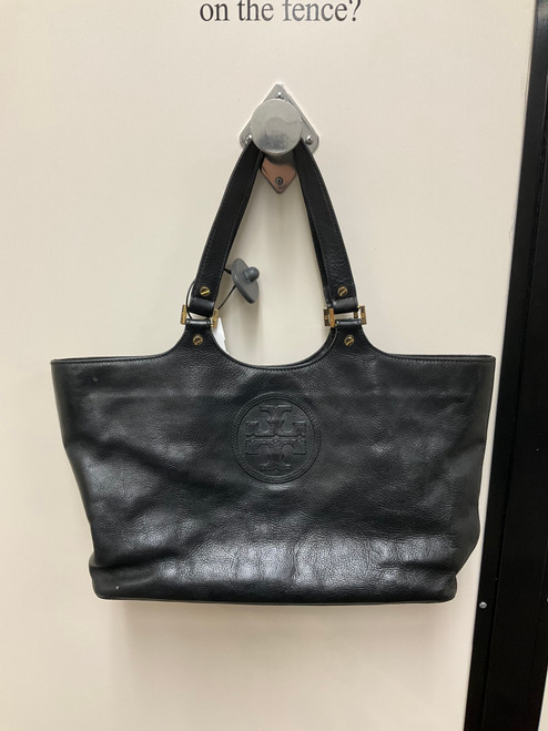 Vist Large View of Product Image Which is Used Tory Burch Large Leather Handbag