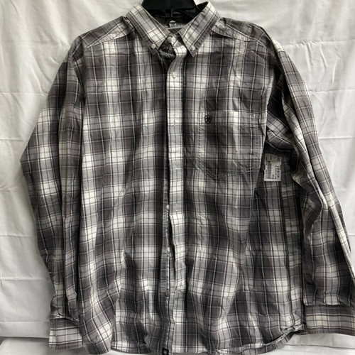 Vist Large View of Product Image Which is Used Ariat Mens Long Sleeve Top L/16-16.5