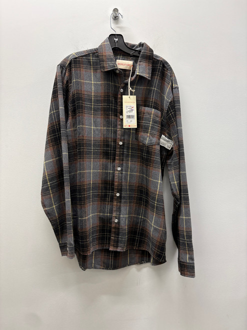 Vist Large View of Product Image Which is Used Grey Revolution Mens Long Sleeve Top 2X/18-18.5