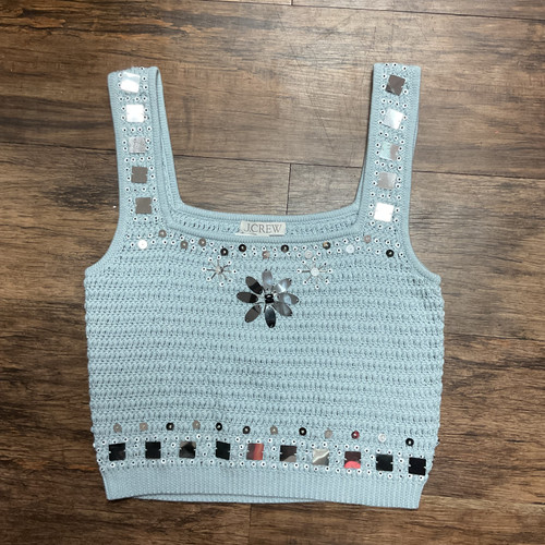 Vist Large View of Product Image Which is Used J. Crew Sleeveless Top M-8/10