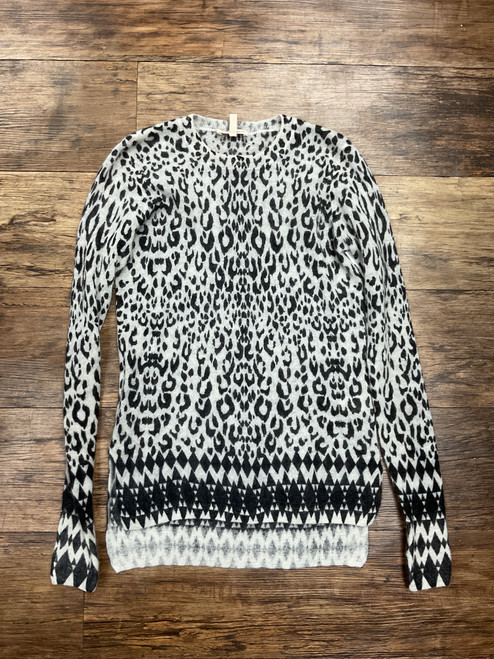 Vist Large View of Product Image Which is Used Rebecca Taylor Lightweight Sweater XS-0/2