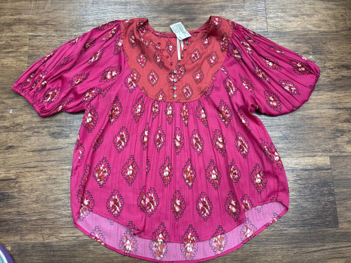 Vist Large View of Product Image Which is Used Anthropologie Short Sleeve Top XS-0/2