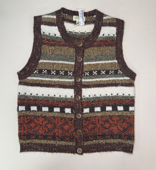 Vist Large View of Product Image Which is Used St. John's Bay Short Sleeve Sweater M-8/10