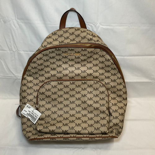 Vist Large View of Product Image Which is Used Michael Michael Kors Large Leather Handbag