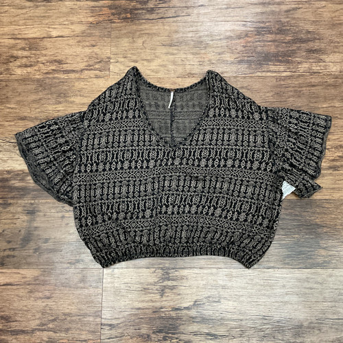 Vist Large View of Product Image Which is Used Free People Short Sleeve Sweater XS-0/2