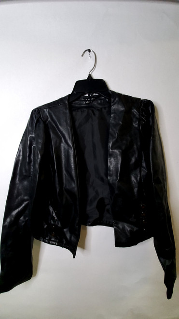 Vist Large View of Product Image Which is Used Unbranded Leather Jacket L-12/14