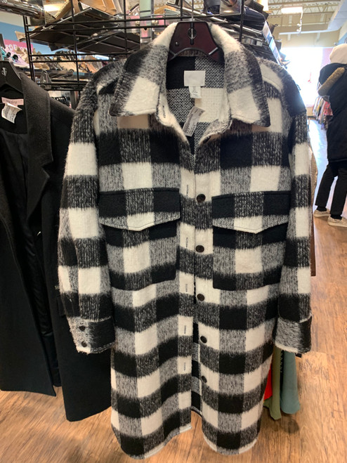 Vist Large View of Product Image Which is Used H & M Long Light Jacket S-4/6