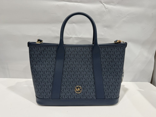 Vist Large View of Product Image Which is Used Michael Michael Kors Large Leather Handbag