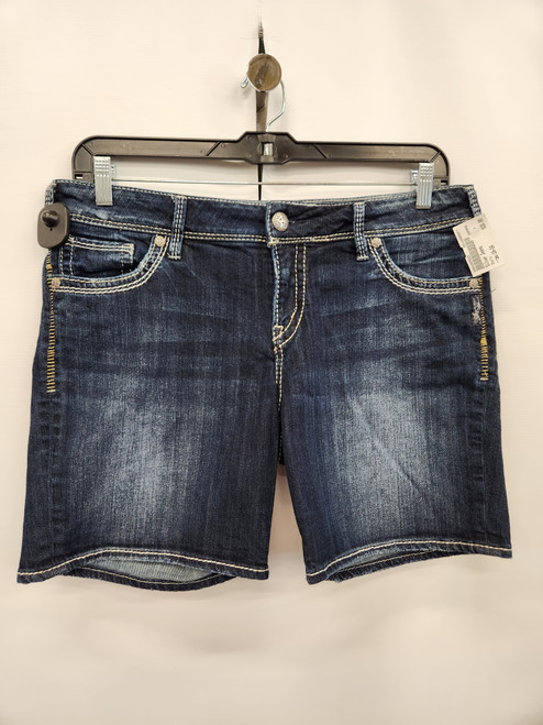 Vist Large View of Product Image Which is Used Silver Jeans Shorts 18-34
