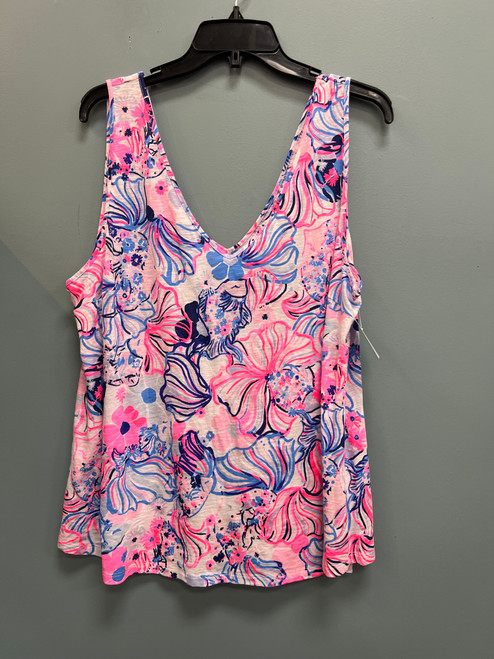 Vist Large View of Product Image Which is Used Lilly Pulitzer Sleeveless Top XXL-20
