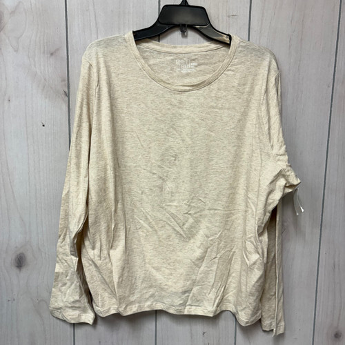 Vist Large View of Product Image Which is Used Time And Tru Long Sleeve T-Shirt 3X-22