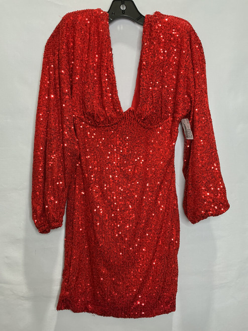Vist Large View of Product Image Which is Used Fashion Nova Short Special Occ Dress L-12/14