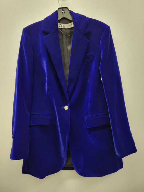 Vist Large View of Product Image Which is Used Blue Zara Blazer XS-0/2