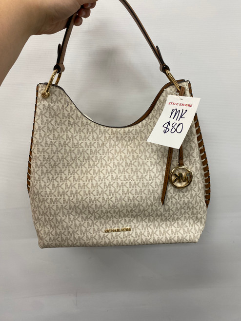 Vist Large View of Product Image Which is Used Michael Michael Kors Xlarge Leather Handbag