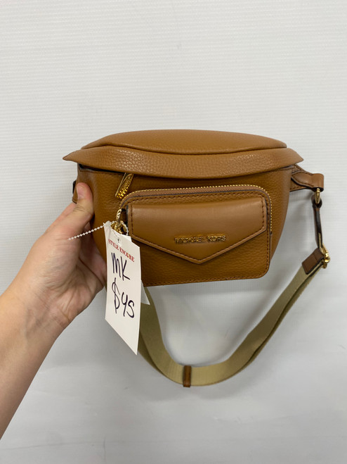 Vist Large View of Product Image Which is Used Michael Michael Kors Large Leather Handbag