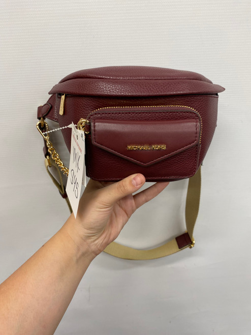 Vist Large View of Product Image Which is Used Michael Michael Kors Large Leather Handbag