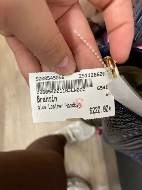 Vist Large View of Product Image Which is Used Brahmin Xlarge Leather Handbag