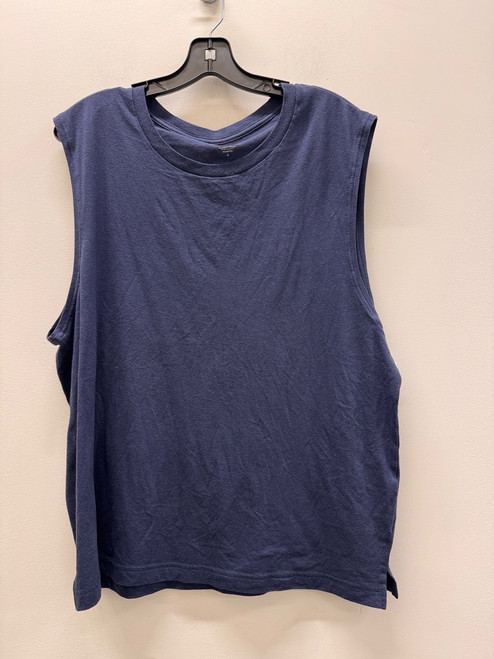 Vist Large View of Product Image Which is Used Navy Blue Alo Yoga Mens Tank Top L
