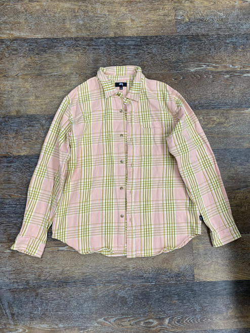 Vist Large View of Product Image Which is Used Stussy Mens Long Sleeve Top L/16-16.5