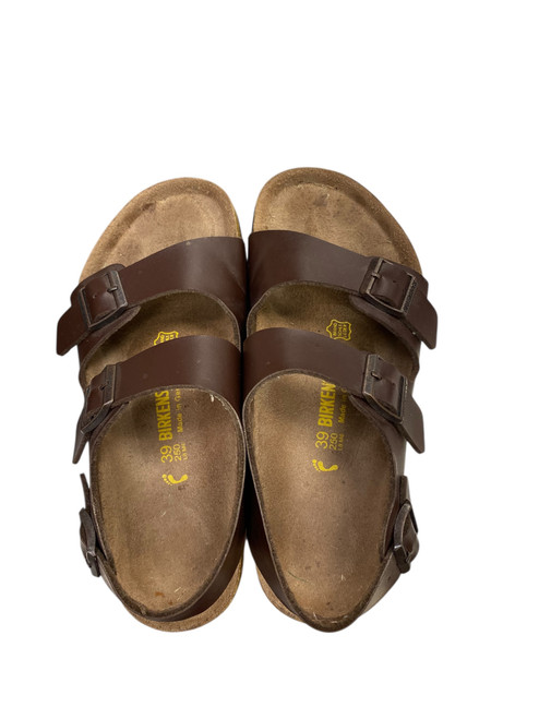 Vist Large View of Product Image Which is Used Birkenstock Wedge Sandals 8.5