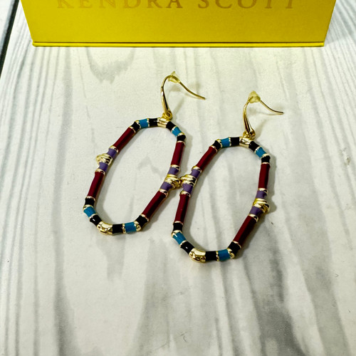 Vist Large View of Product Image Which is Used Kendra Scott Earrings