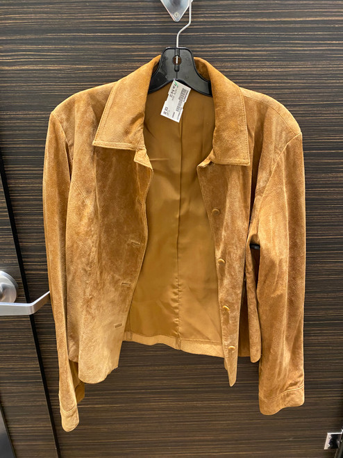 Vist Large View of Product Image Which is Used Unbranded Leather Jacket M-8/10