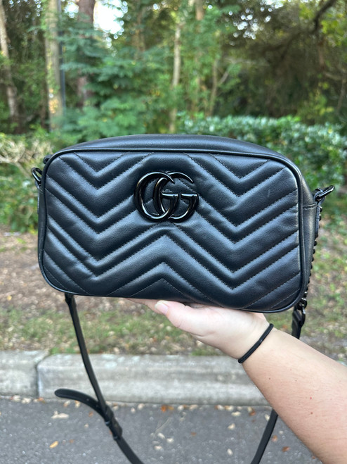 Vist Large View of Product Image Which is Used Gucci Large Leather Handbag