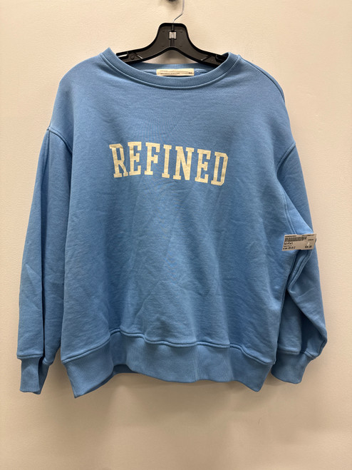 Vist Large View of Product Image Which is Used Blue Oat+Fort ‘Refined’ Sweatshirt XS-0/2