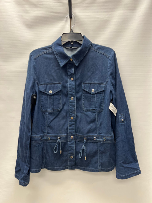 Vist Large View of Product Image Which is Used White House Black Market Long Sleeve Top M-8/10