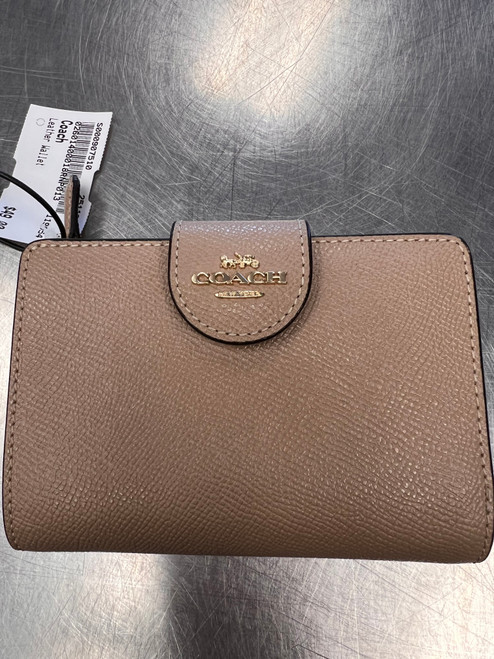 Vist Large View of Product Image Which is Used Coach Leather Wallet