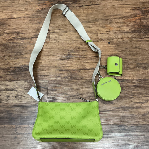 Vist Large View of Product Image Which is Used Michael Kors Small Leather Handbag