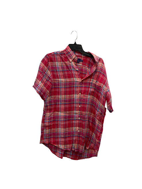 Vist Large View of Product Image Which is Used Vineyard Vines Mens Short Sleeve Top M/15-15.5