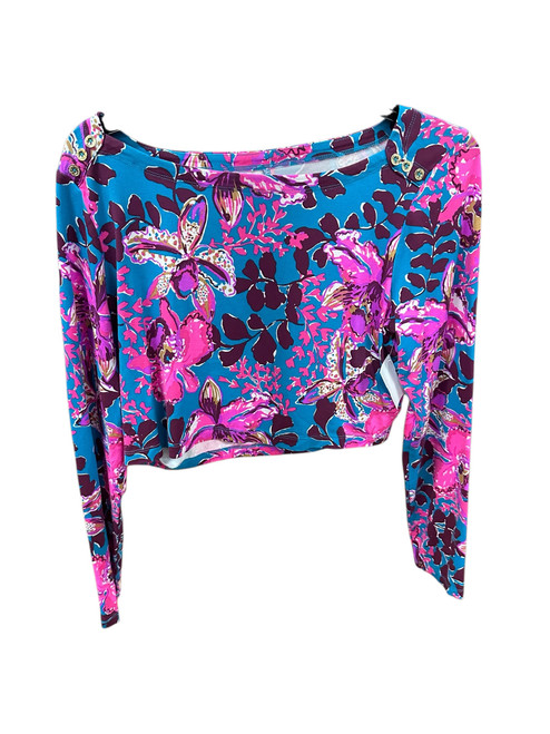 Vist Large View of Product Image Which is Used Lilly Pulitzer Long Sleeve T-Shirt L-12/14
