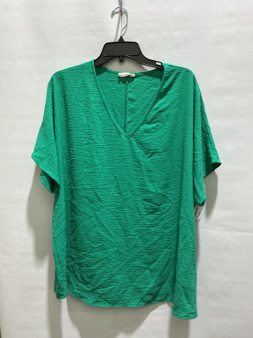 Vist Large View of Product Image Which is Used Entro Short Sleeve Top 1X-18