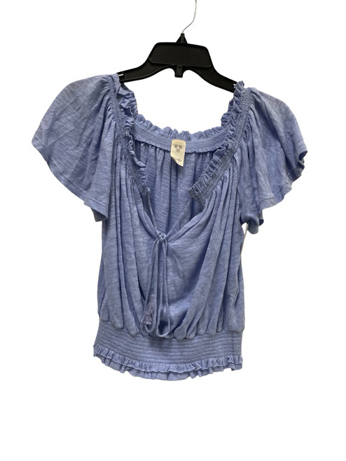 Vist Large View of Product Image Which is Used Free People Short Sleeve Top XS-0/2
